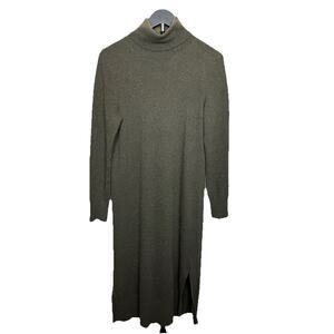 Banana Republic Sweater Dress Women’s Sz M Filpucci Wool Cashmere Turtleneck